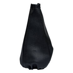 Wildcat Black Leather Look Gear Boot Black, , scanz_hi-res