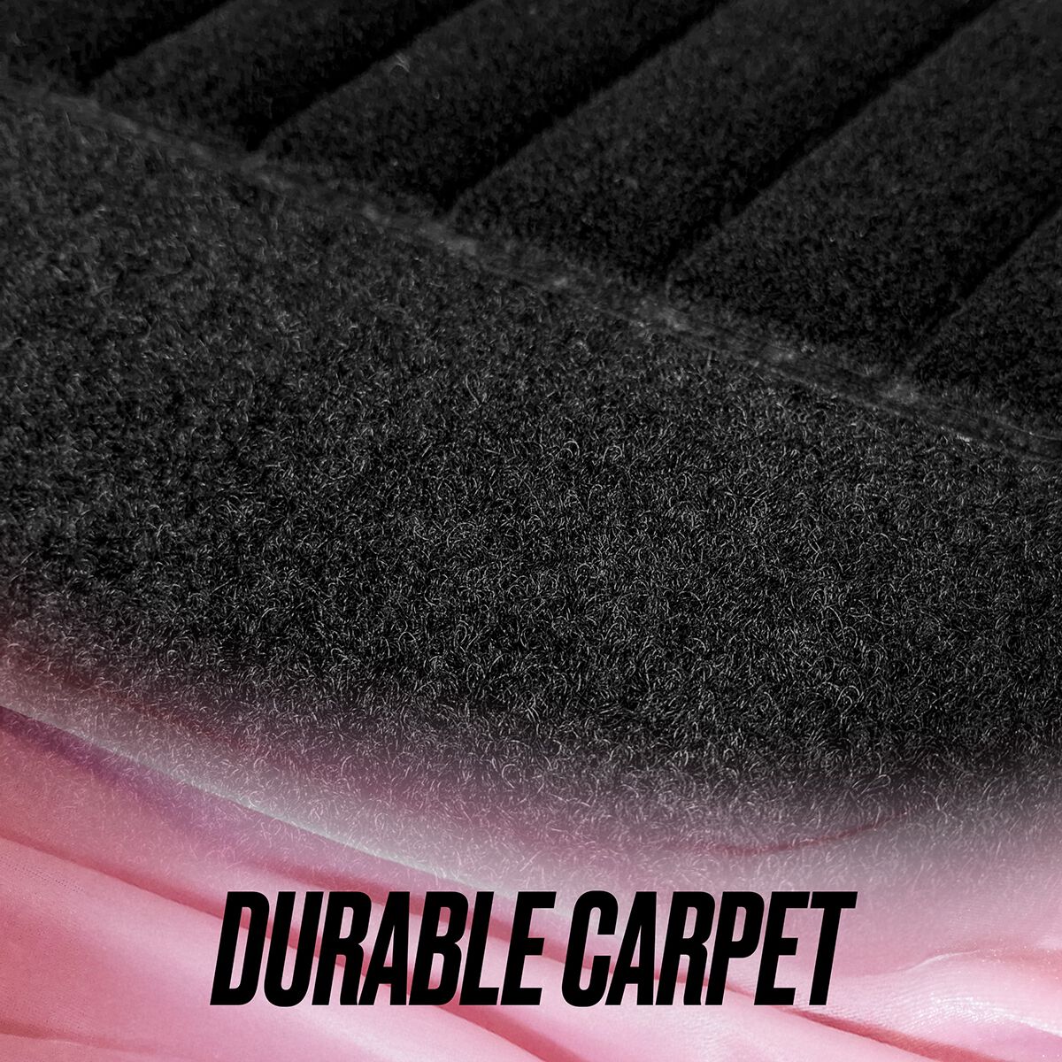 Juicy Couture 4 Piece Juicy Bling Carpet Floor Mats - Black/Purple, , scanz_hi-res