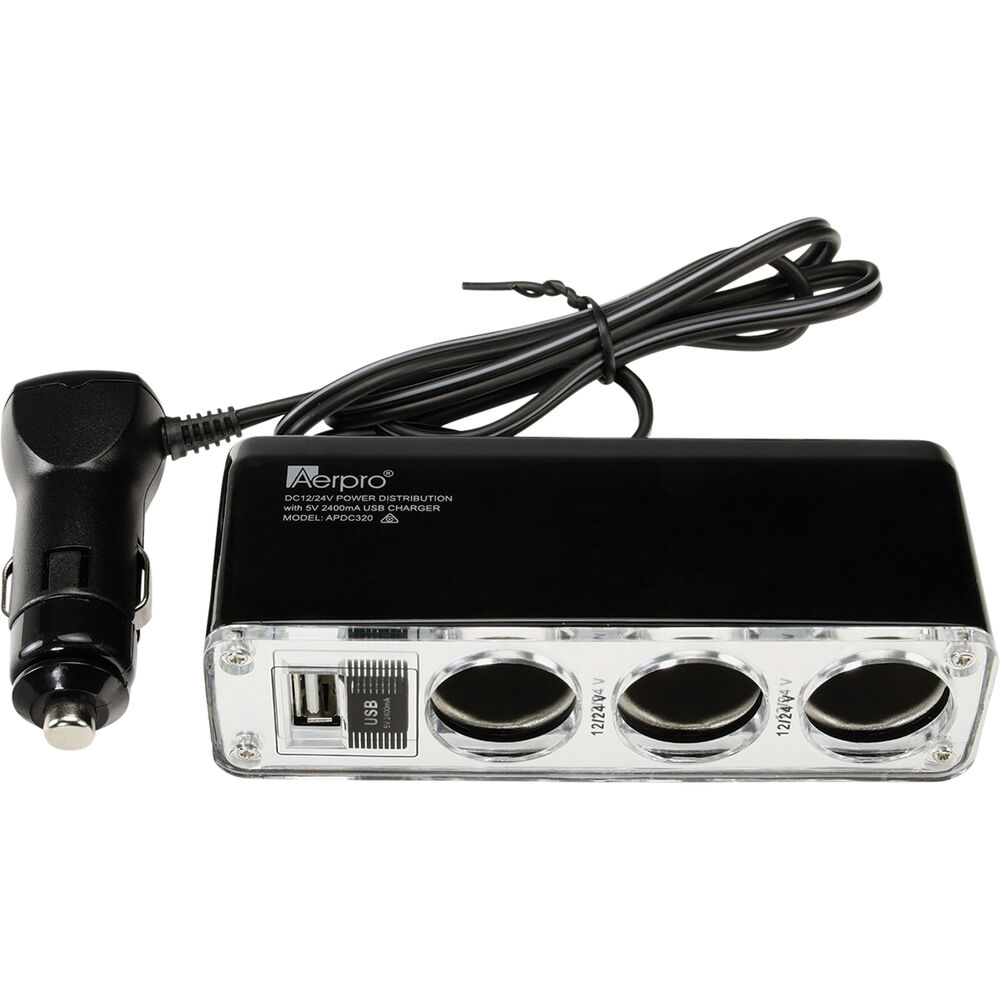 Aerpro Triple Socket USB 12V/24V APDC320 Supercheap Auto New Zealand