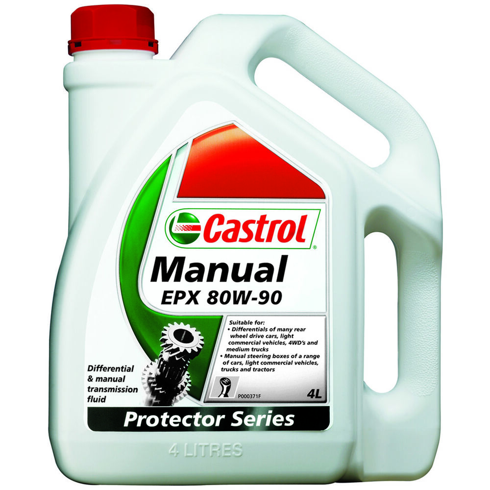 Castrol EPX Differential & Manual Transmission Fluid 80W90, 4 Litre