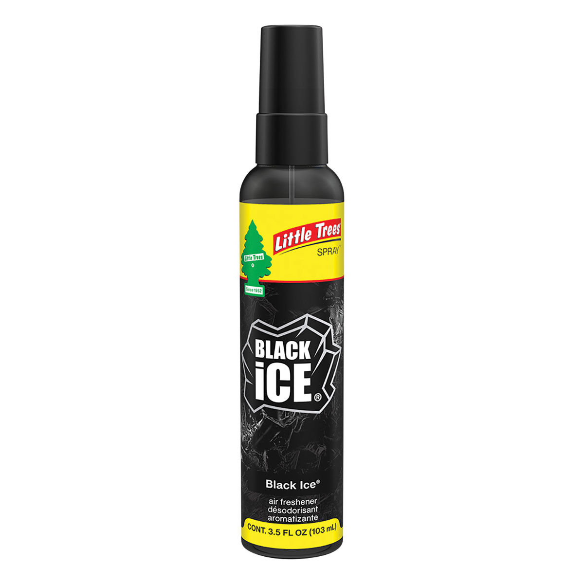Little Trees Spray Air Freshener Black Ice 103ml, , scanz_hi-res