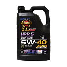 Penrite HPR 5 Engine Oil - 5W-40 6 Litre, , scanz_hi-res