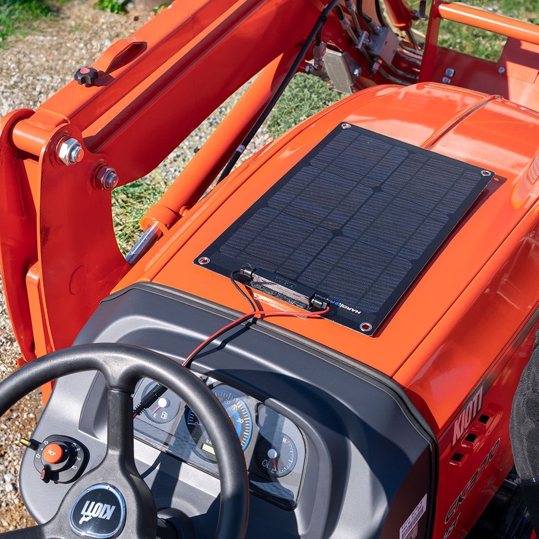 Hardkorr 15W 12V Solar Trickle Charger, , scanz_hi-res