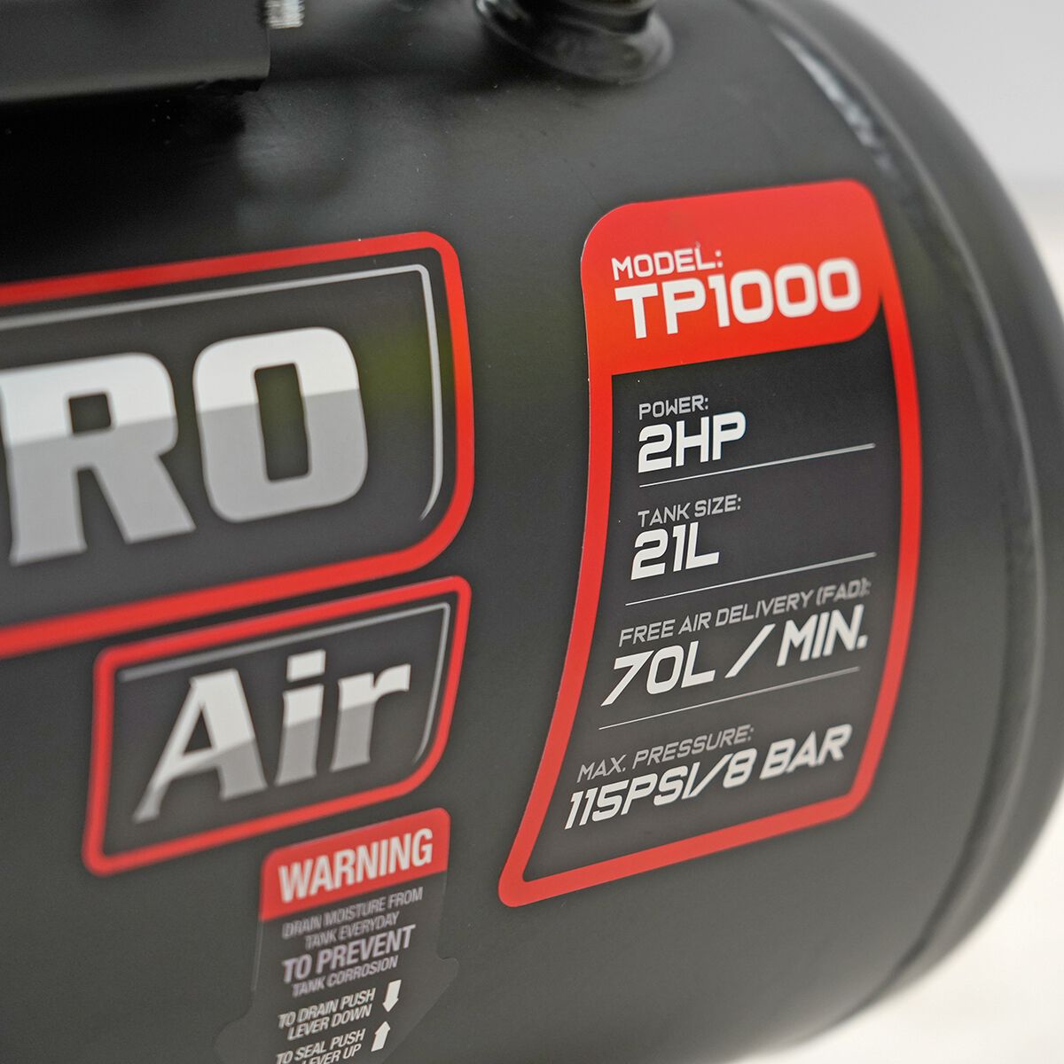 ToolPRO-Air 21L 2HP Air Compressor, , scanz_hi-res