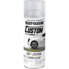 Rust-Oleum Custom Premium Lacquer Paint, Gloss Clear - 312g, , scanz_hi-res