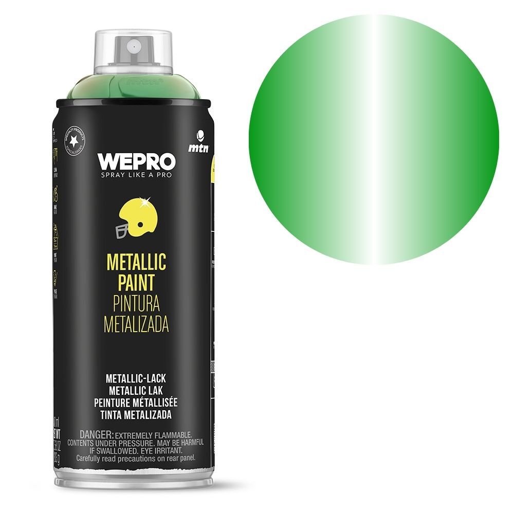 MTN Pro Metallic Green Spray Paint 400mL, , scanz_hi-res