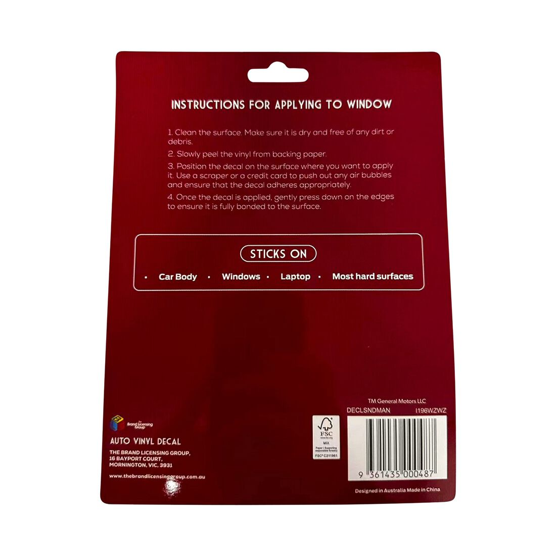 Vinyl Sticker Sandman, , scanz_hi-res