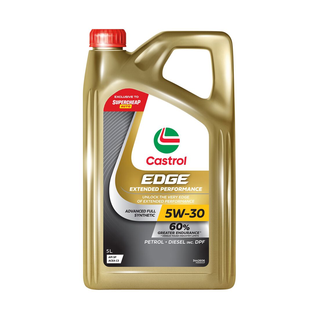 Castrol EDGE Extended Performance Engine Oil 5W-30 5 Litre, , scanz_hi-res
