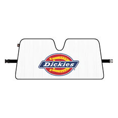Dickies White Logo Fashion Sunshade Accordion Front, , scanz_hi-res