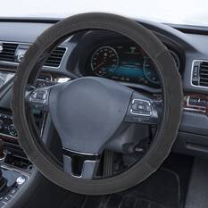 SCA Soft Steering Wheel Cover Black, , scanz_hi-res