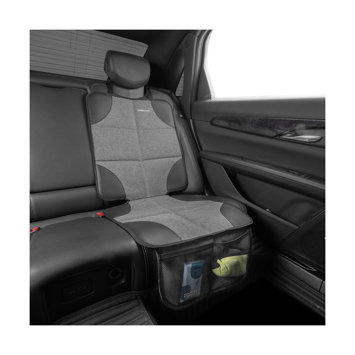Cabin Crew Kids Repreve Padded Under Seat Protector Black/Grey, , scanz_hi-res