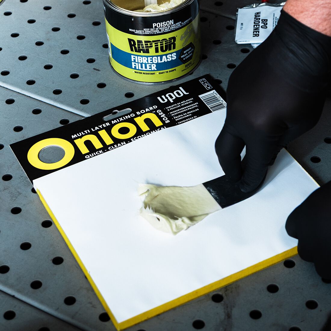 Raptor Fibreglass Filler 1KG, , scanz_hi-res