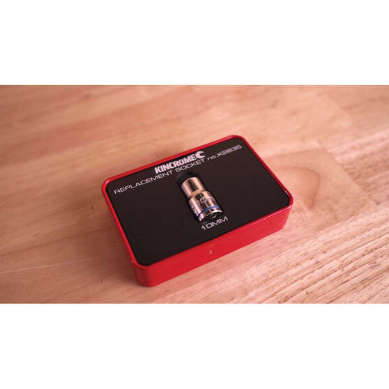 Kincrome Single Socket - Emergency, 3/8" Drive, 10mm, , scanz_hi-res