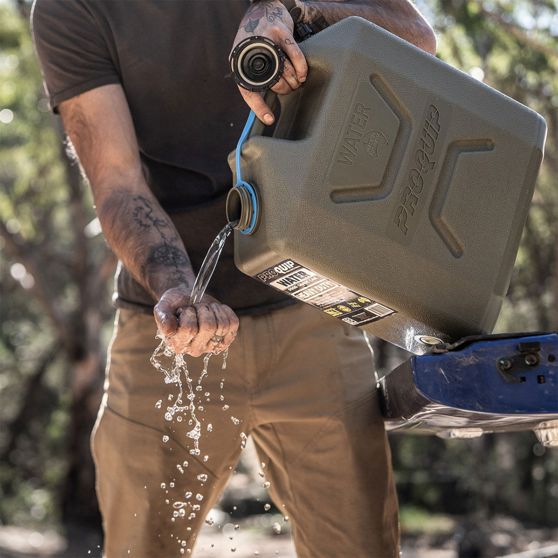 Pro Quip Water Carry Can - 22 Litre, Green, , scanz_hi-res