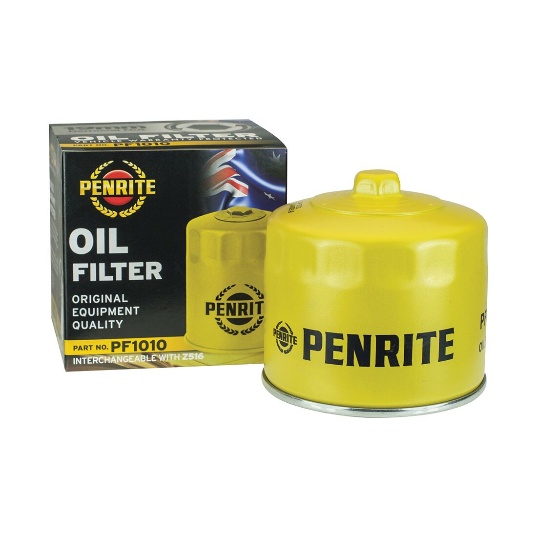 Penrite Oil Filter PF1010 (Interchangeable with Z516), , scanz_hi-res