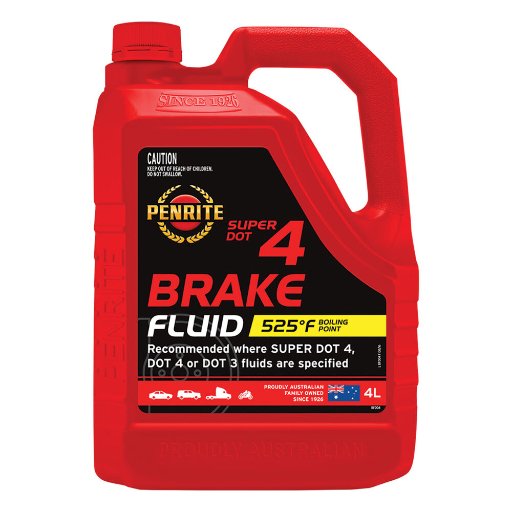 Penrite Brake Fluid Super DOT 4 4L Supercheap Auto New Zealand