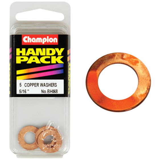 Champion Copper Washers 5 16inch Bh068 Handy Pack Supercheap Auto New Zealand
