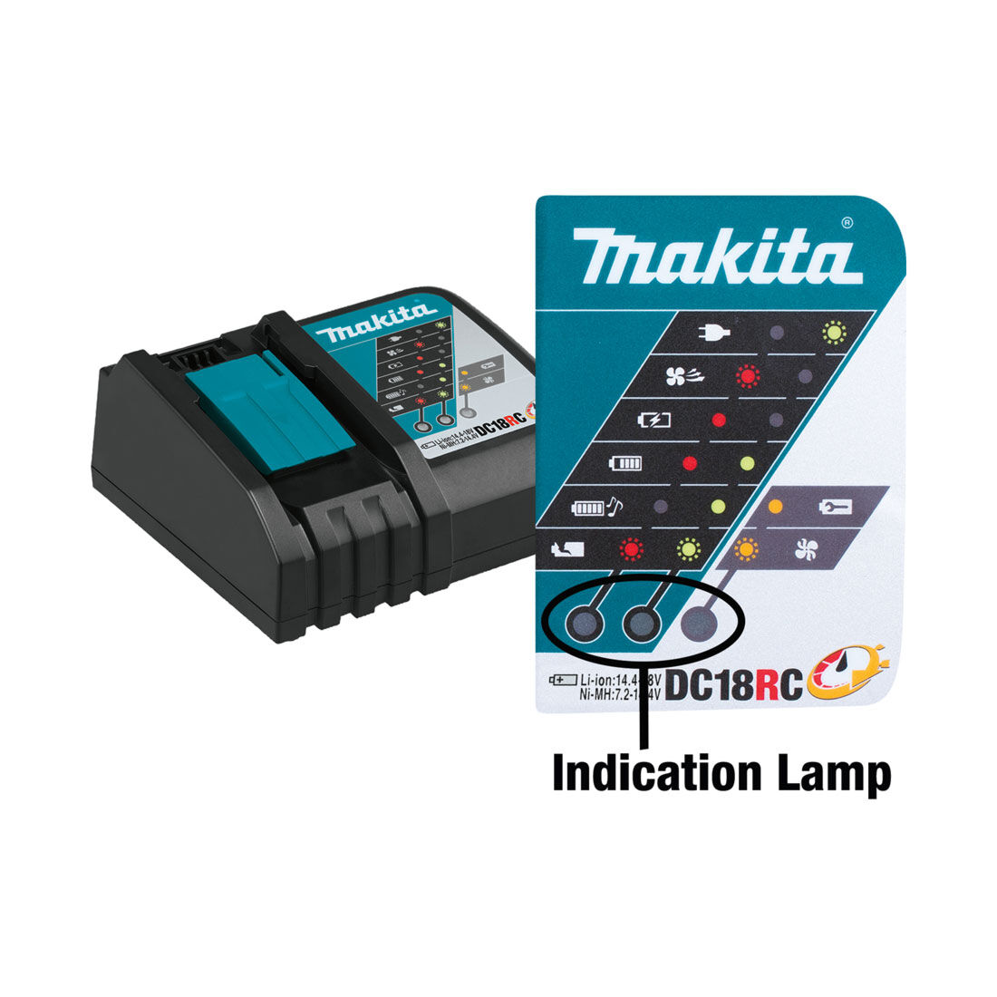 Makita 18V Battery Charger DC18RC, , scanz_hi-res