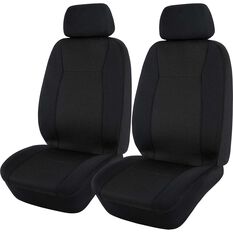 SCA Jacquard Seat Covers Black, Adjustable Headrests, Size 30, Airbag Compatible, , scanz_hi-res