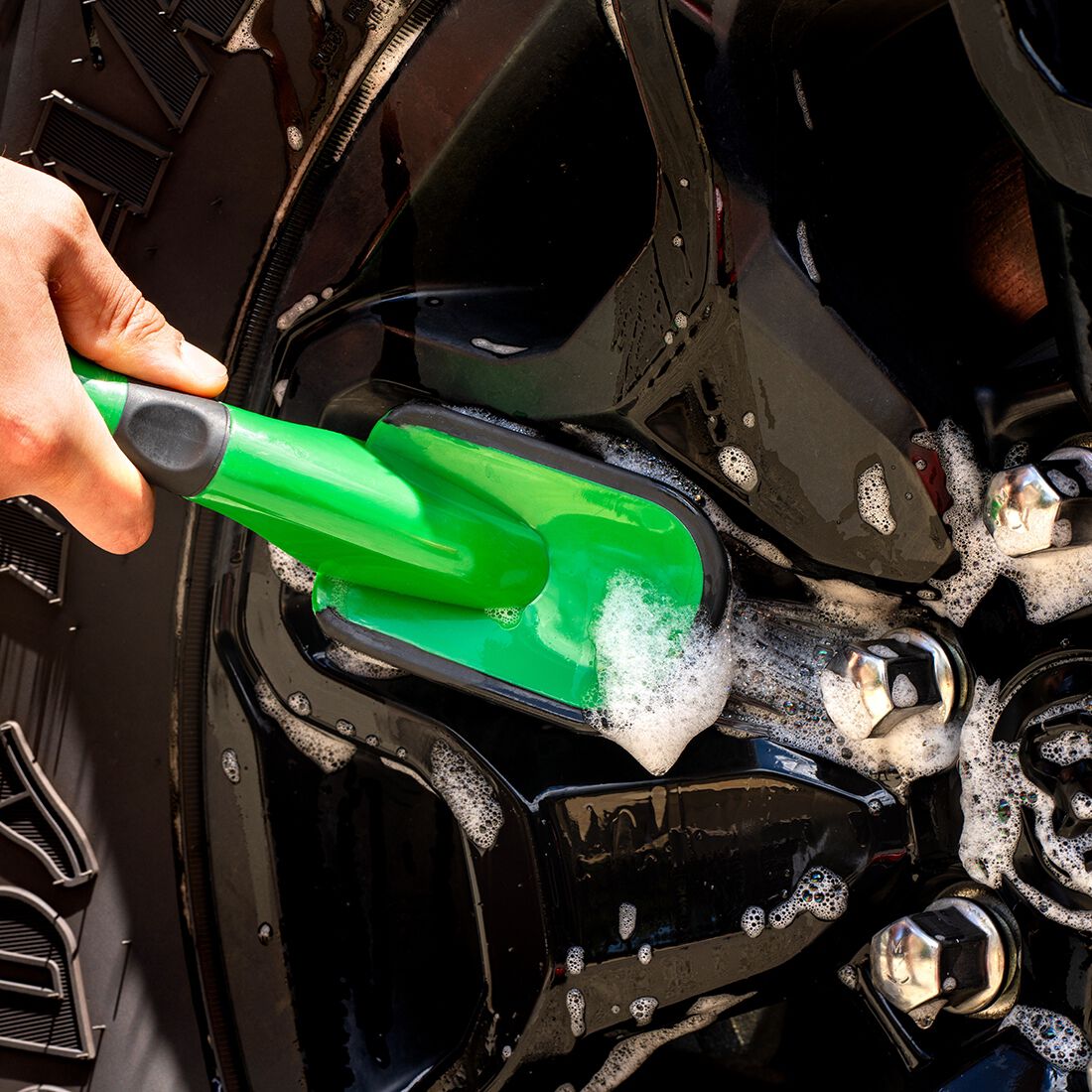 Turtle Wax Heavy Duty Wheel & Tyre Brush, , scanz_hi-res