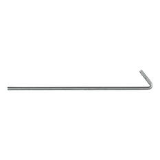 OZtrail 175mm x 4mm Galvanised Steel Tent Pegs 10 Pack, , scanz_hi-res