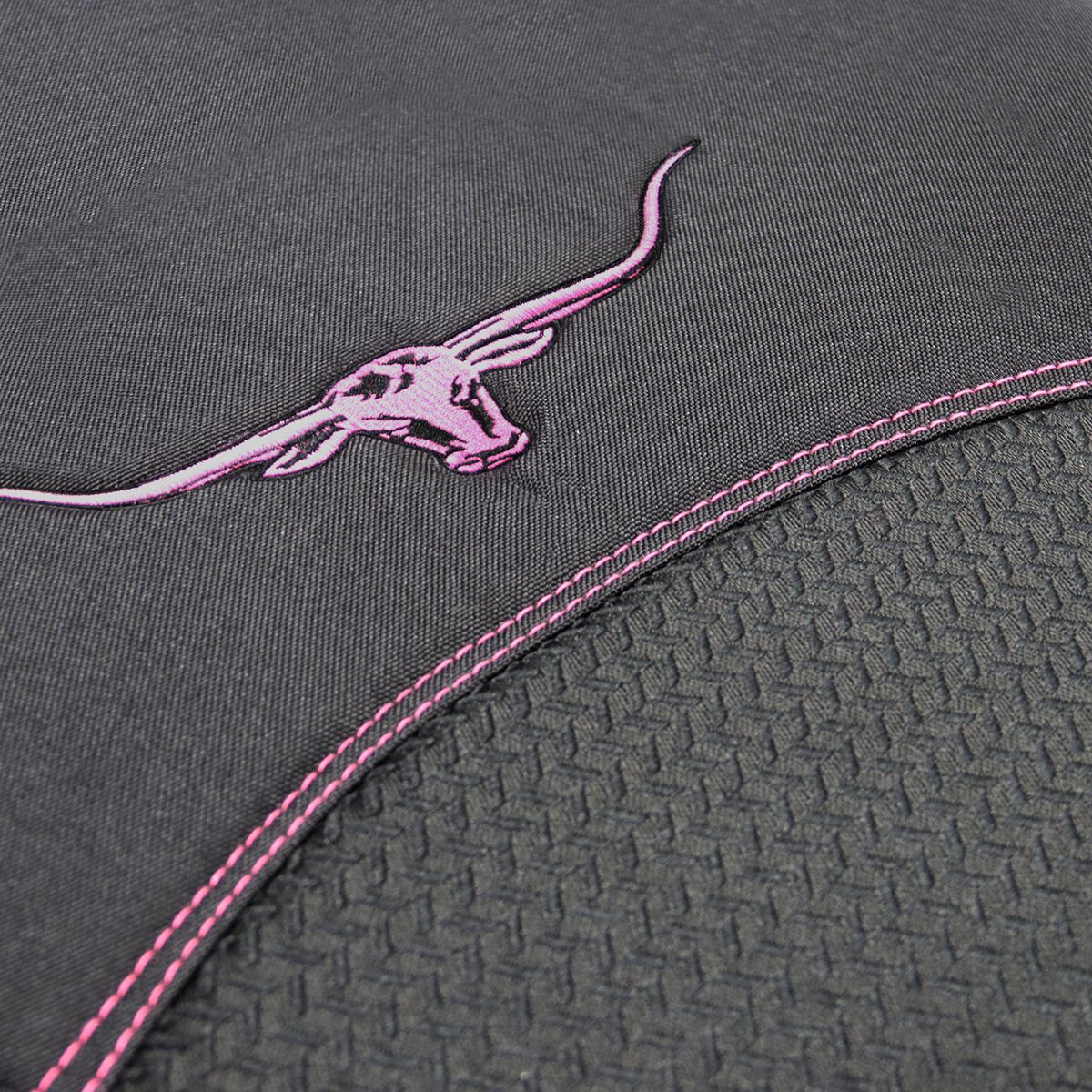 R.M.Williams Jacquard Seat Covers Front Pair Black/Pink Size 30, , scanz_hi-res