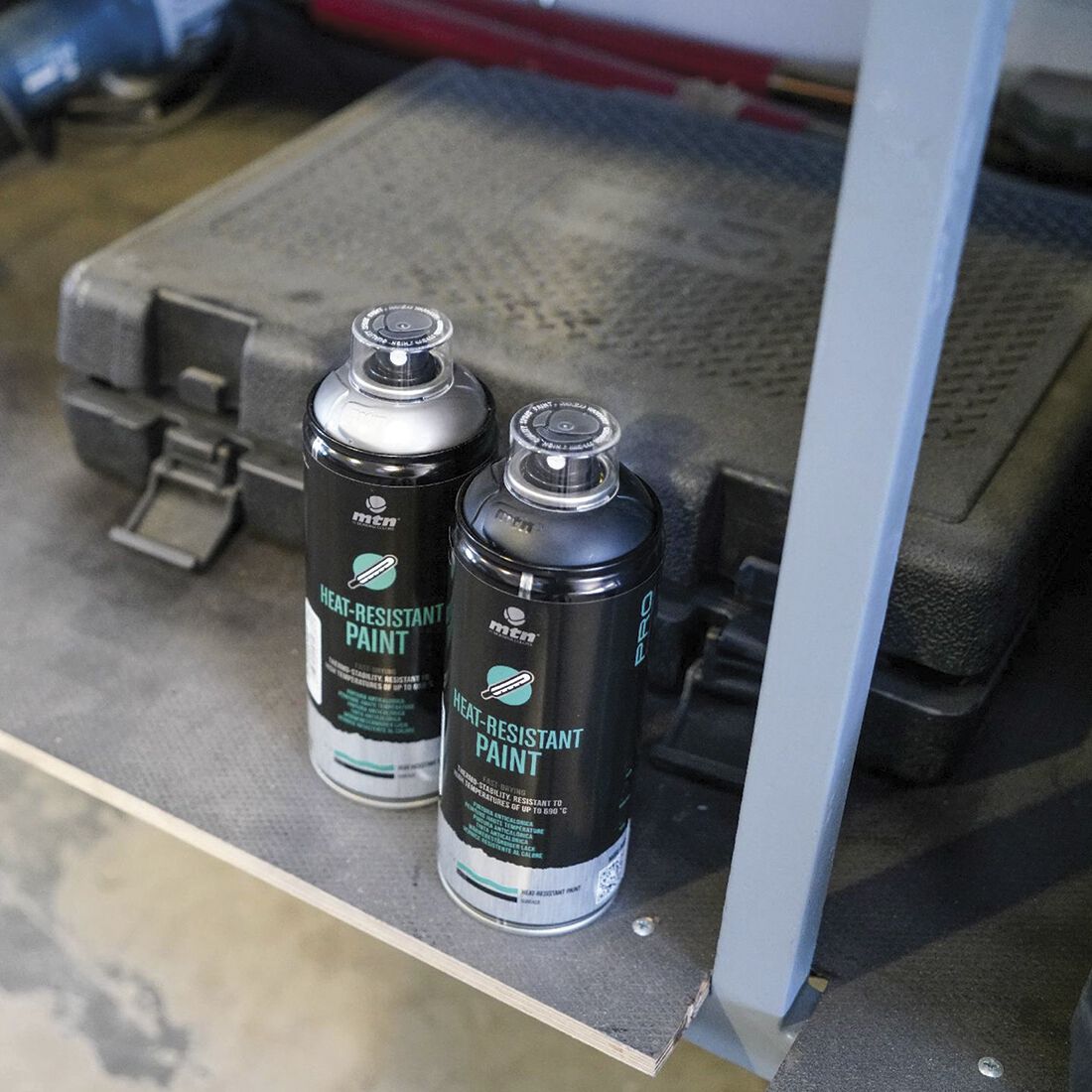 MTN Pro Silver Heat Resistant Spray Paint 400mL, , scanz_hi-res