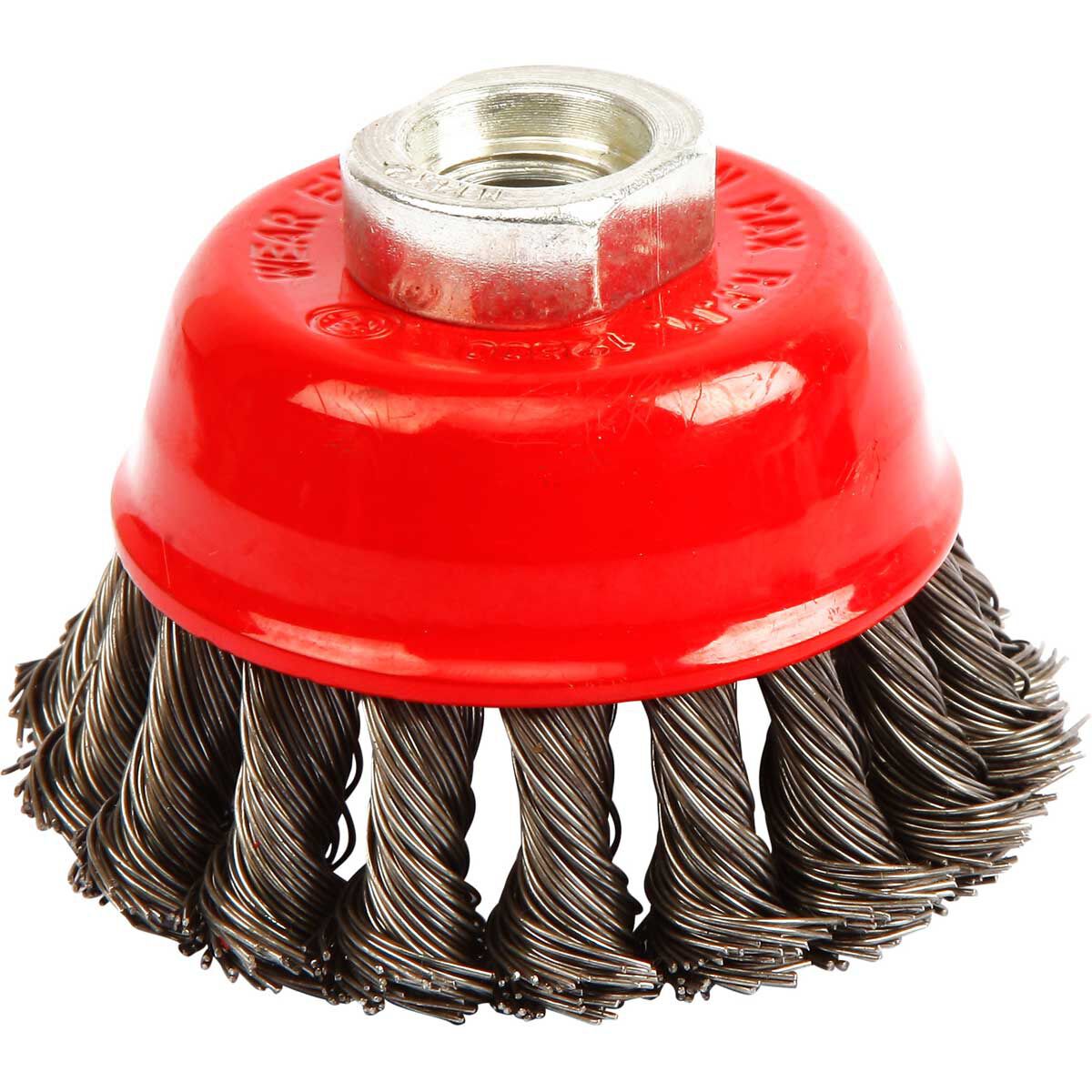 ToolPRO Wire Cup Brush 75mm Twist Knot, , scanz_hi-res