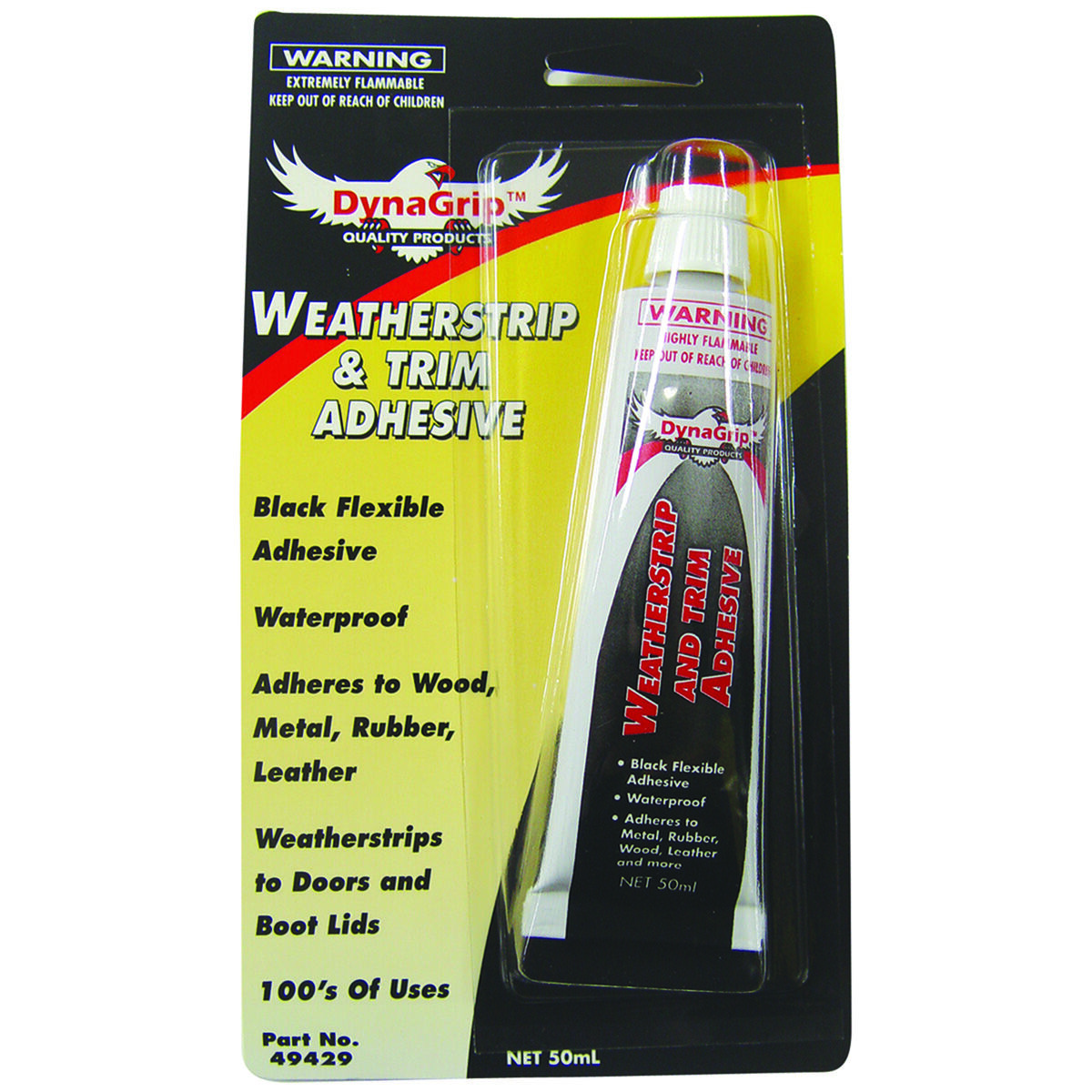 DynaGrip Weatherstrip and Trim Adhesive - 50mL, , scanz_hi-res