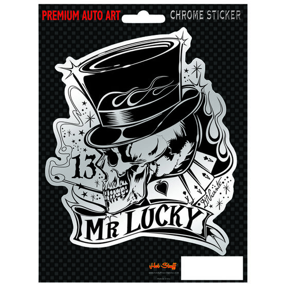 Sticker Mr Lucky, Chrome, , scanz_hi-res