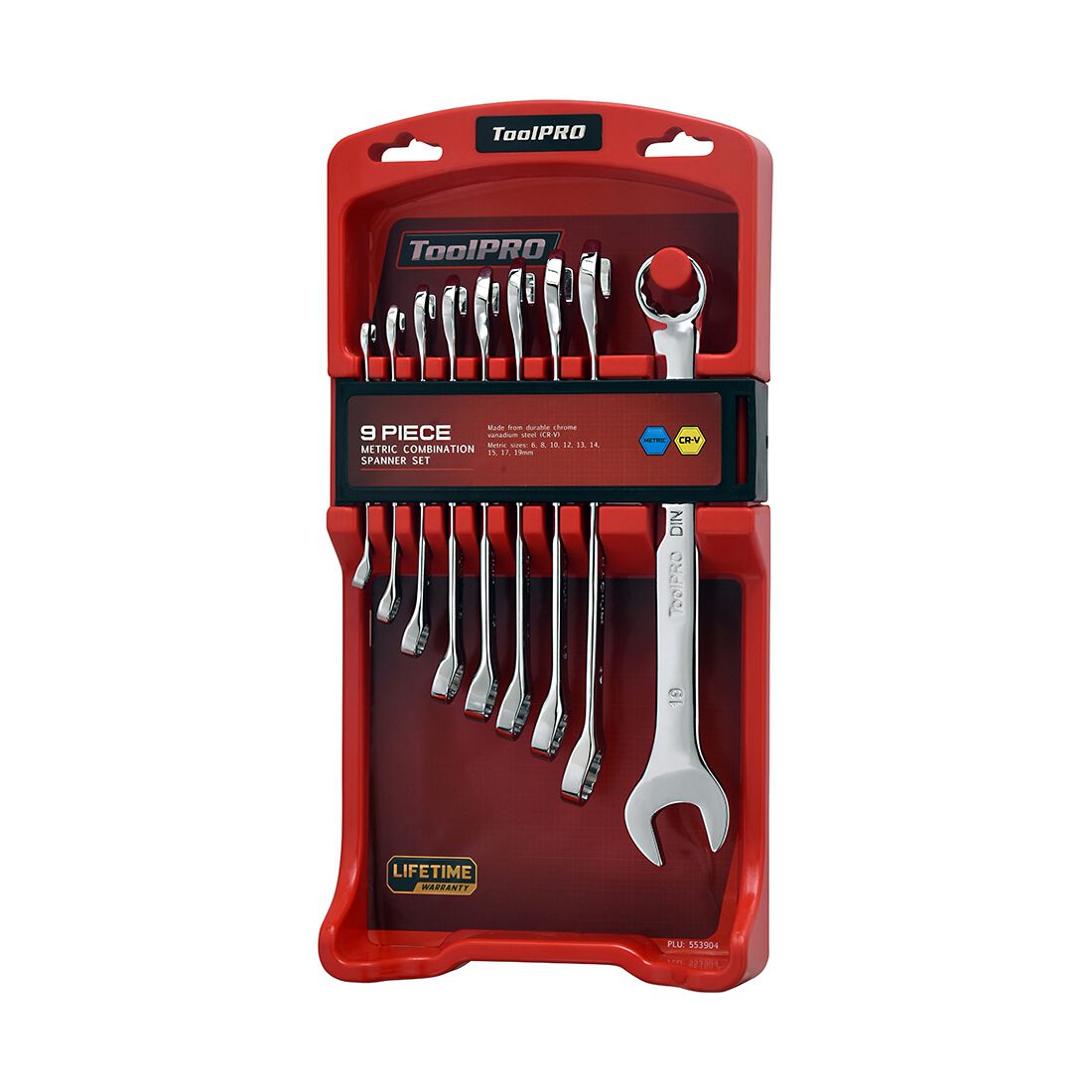 ToolPRO Spanner Set Combination Metric 9 Piece, , scanz_hi-res