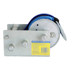 Atlantic Marine Winch 15:1/5:1/1:1 Dyneema Snap Hook 7.5m 1500kg, , scanz_hi-res