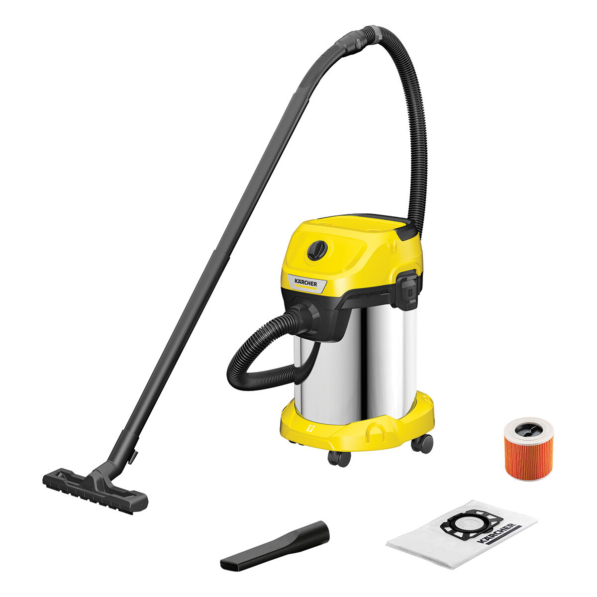 K&auml;rcher WD3S Premium Wet & Dry Vacuum - 19 Litre, , scanz_hi-res