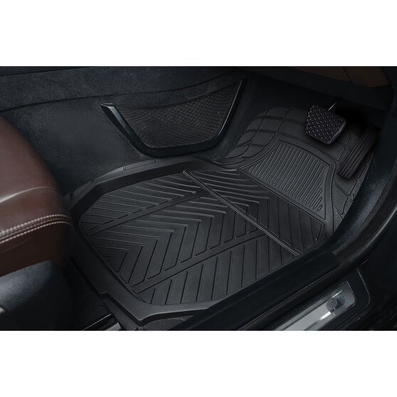 Ridge Ryder Black Deep Dish Car Floor Mats Supercheap Auto New Zealand