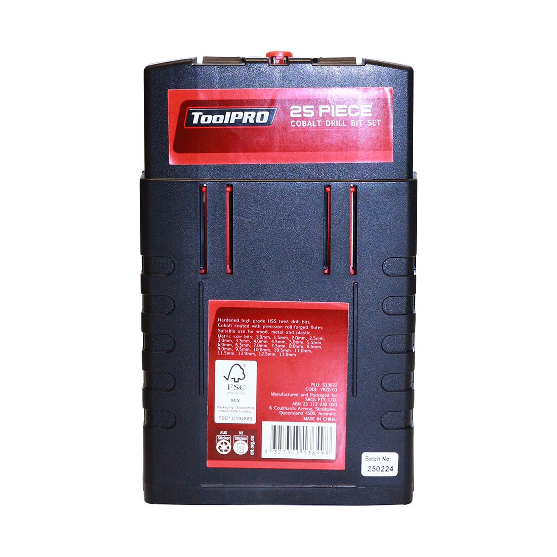 ToolPRO Cobalt Drill Bit Set 25 Piece, , scanz_hi-res