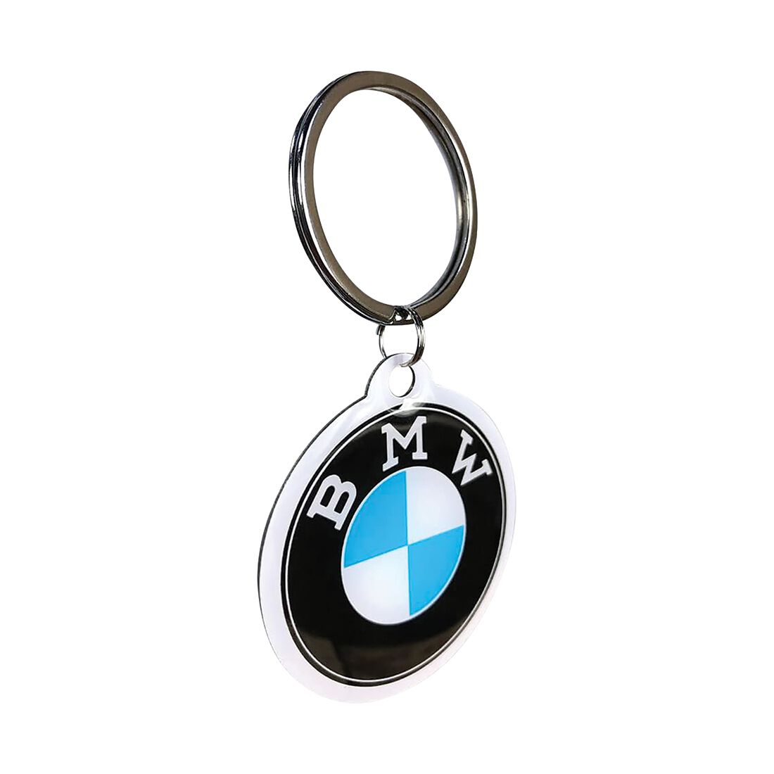 Nostalgic-Art Round Metal Keyring BMW logo, , scanz_hi-res
