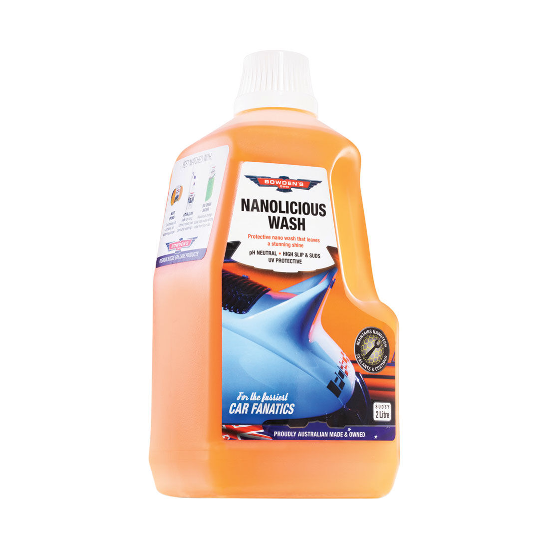 Bowden's Own Nanolicious Wash 2 Litre, , scanz_hi-res