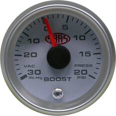 SAAS Boost Gauge White 52mm, , scanz_hi-res