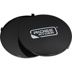 Ridge Ryder Driving Light Black Lens Cover Suits 224mm, , scanz_hi-res