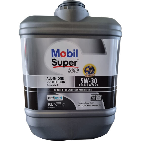 Mobil Super 3000 Formula G Engine Oil 5W-30 10 Litre, , scanz_hi-res