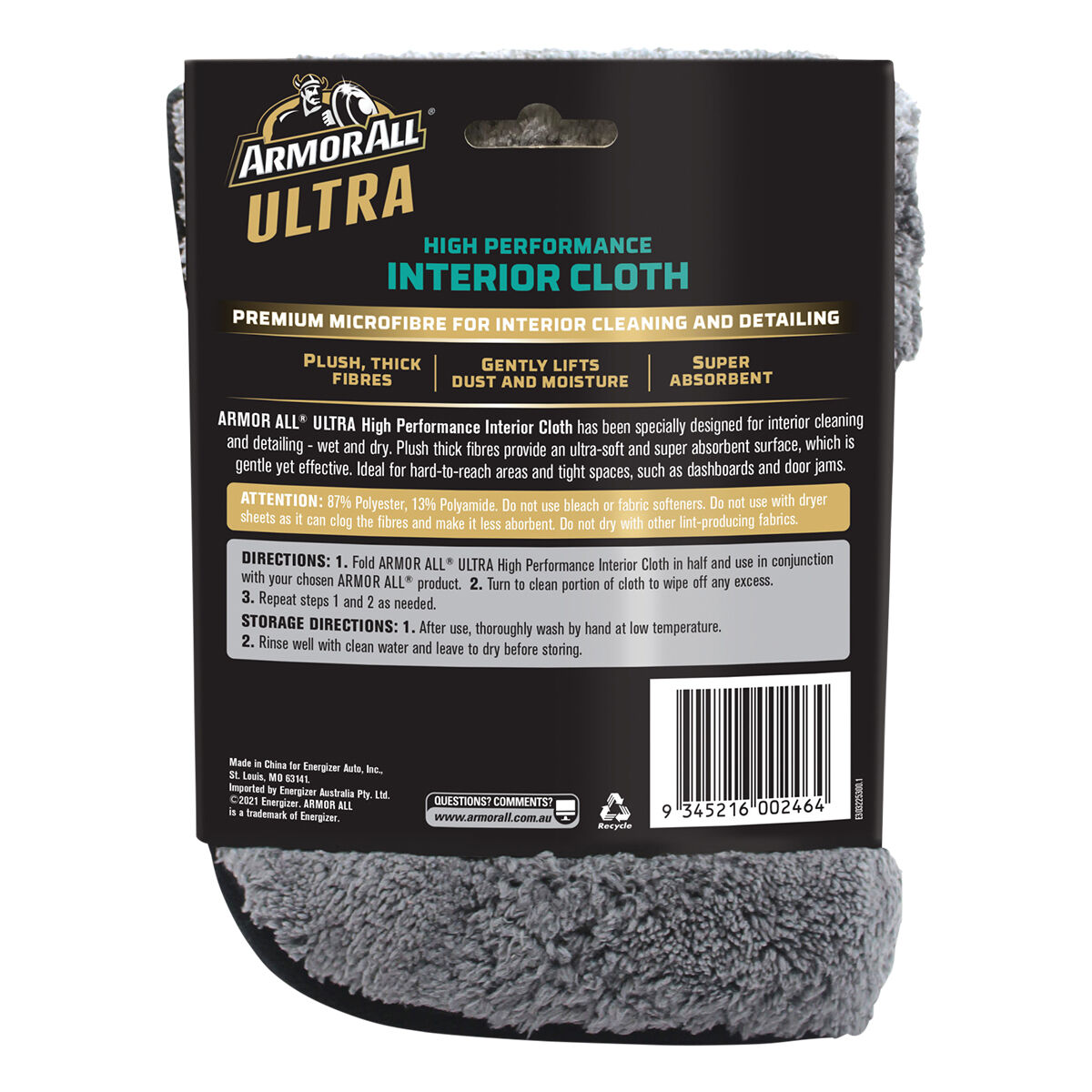 Armor All Ultra High Performance Interior Detailing Cloth, , scanz_hi-res