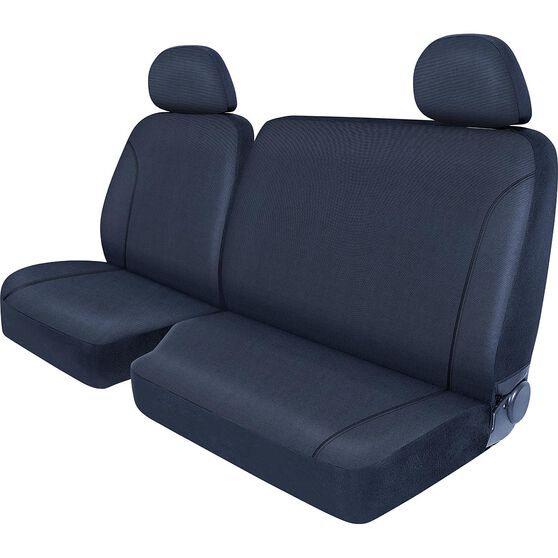 Sca Canvas Ute Seat Covers Charcoal Grey Size 401 Front Bucket And Bench With Cut Out Super Auto New Zealand - Car Bench Seat Covers Nz