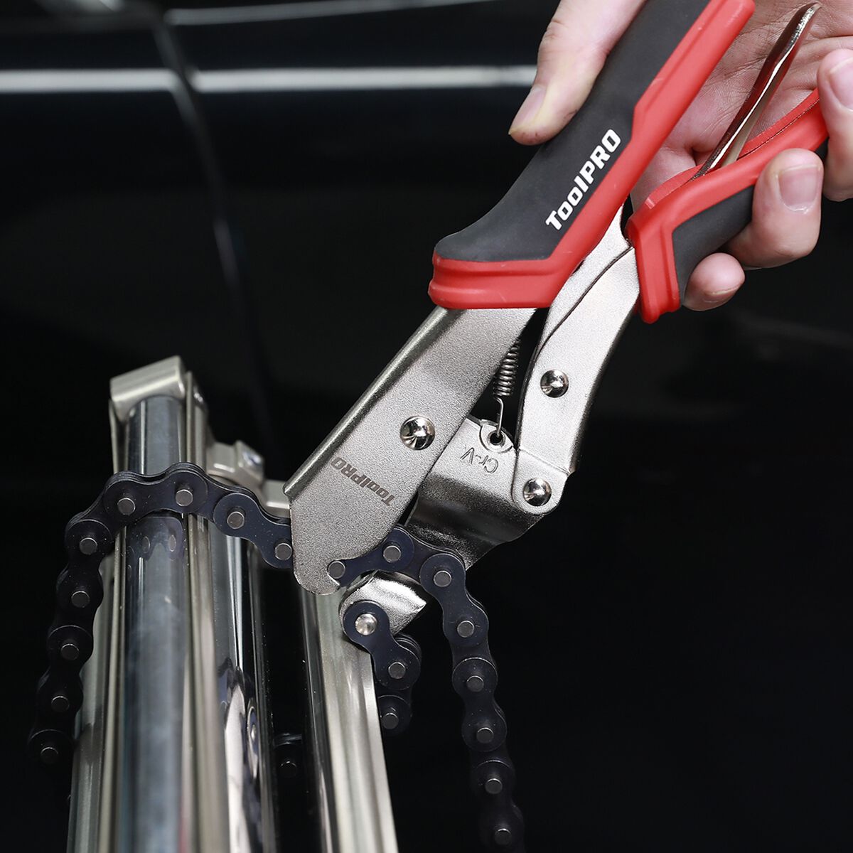 ToolPRO Locking Chain Pliers 475mm, , scanz_hi-res