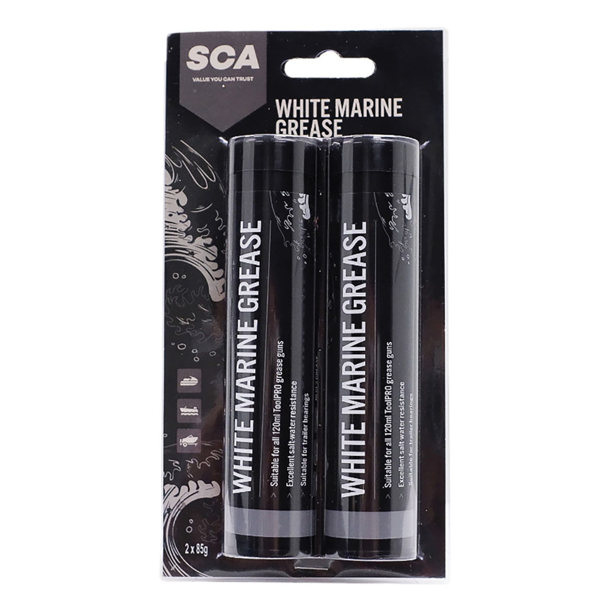 SCA Marine Grease Cartridge Twin Pack 85g, , scanz_hi-res