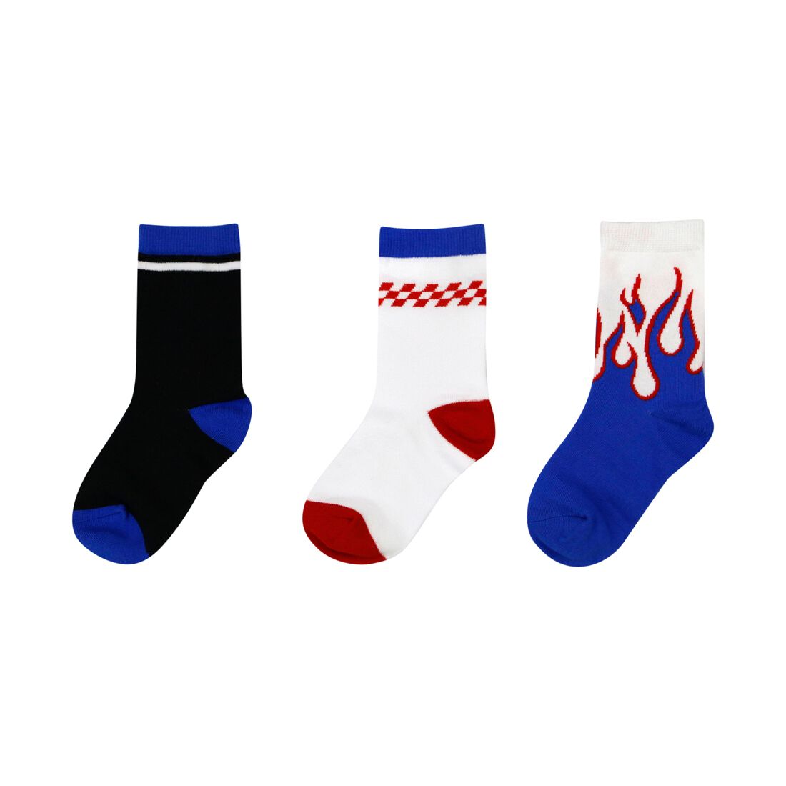 Hot Wheels Kids Socks 3 Pack Size 9-12, , scanz_hi-res