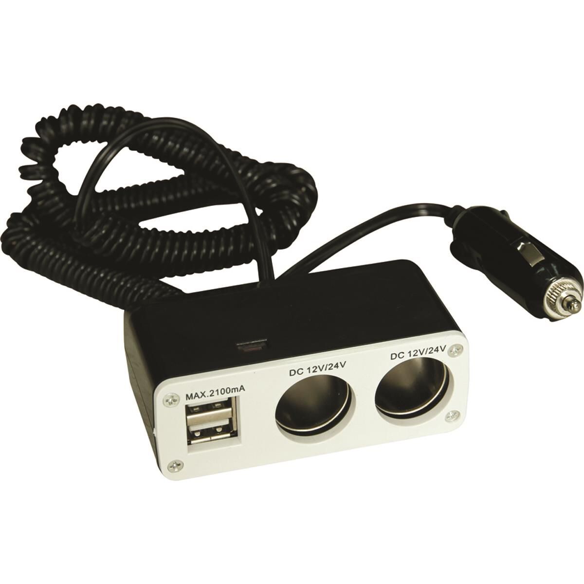 Socket SCA - Twin, with USB, 8A, , scanz_hi-res