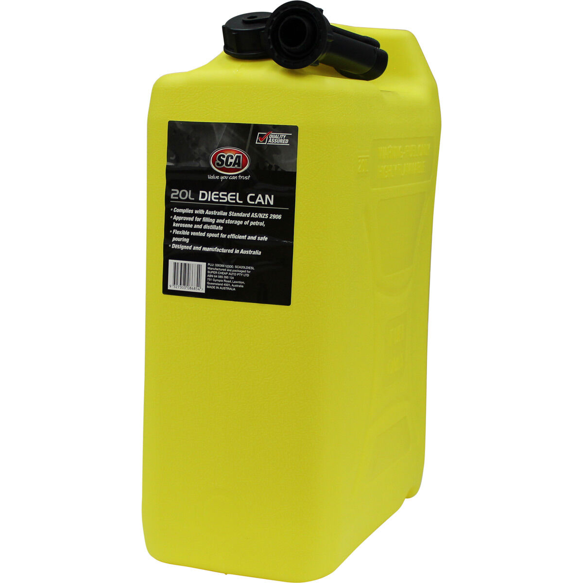 SCA Diesel Jerry Can 20 Litre, , scanz_hi-res