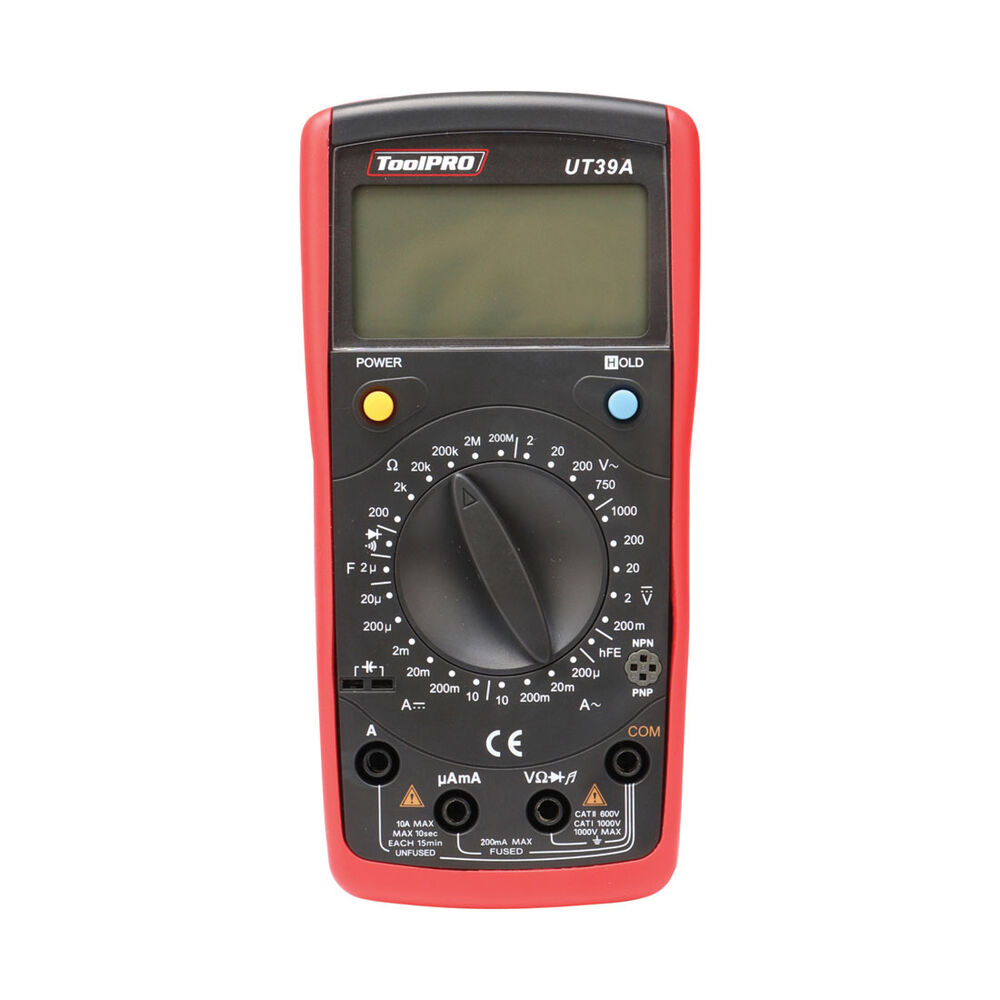 ToolPRO Multimeter Digital Standard Supercheap Auto New Zealand