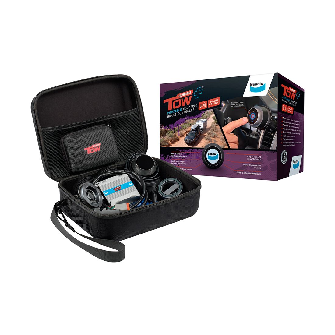 Bendix Ultimate Tow+ Portable Brake Controller, , scanz_hi-res