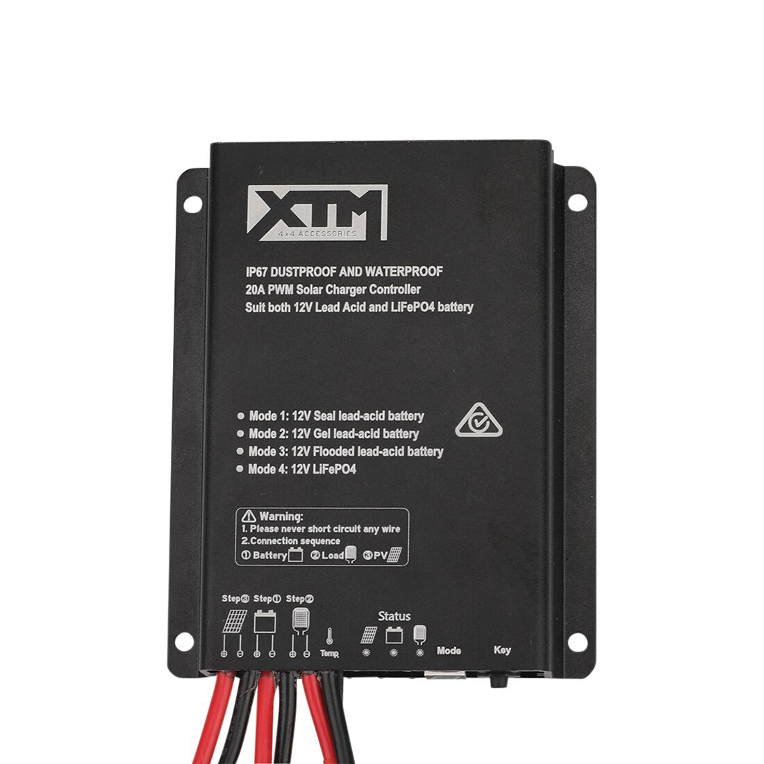 XTM 20A PWM Solar Controller, , scanz_hi-res